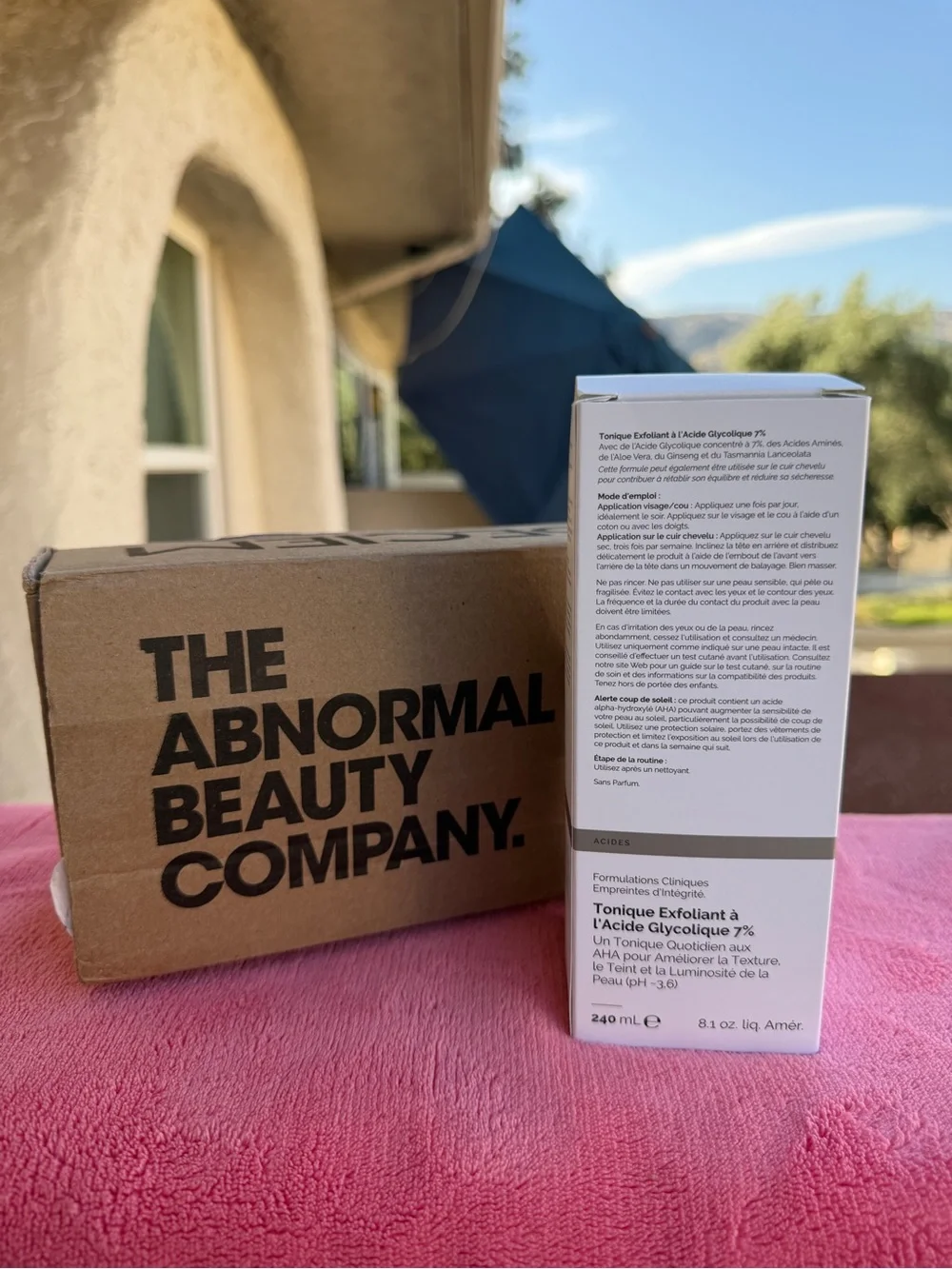 The Ordinary Glycolic Acid 7% Exfoliating Toner 240mL 8.1 oz